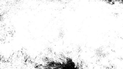 Speckle grain dot texture with distress noise effect. White paper grunge pattern with dust, grit, and dirt overlay. Vector illustration on isolated background.