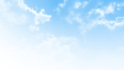 Sky and clouds summer nature stock photo