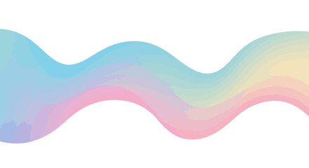 Fluid Gradient Wave with Pastel Colors for Contemporary Designs and Creative Projects, Suitable for Backgrounds, Overlays and Artistic Visuals