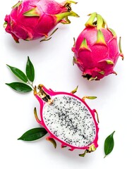 Dragon Fruit Display, Studio Shot