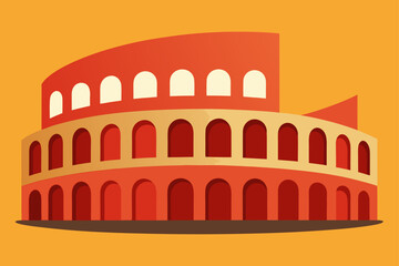 Naklejka premium the colosseum rome