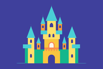 Obraz premium enchanted castle