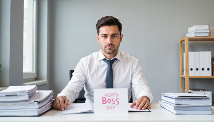Colorful birthday present at garden table setting, joyful celebration