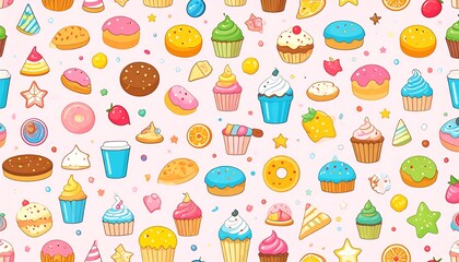 Sweet Treats Pattern Design (2)