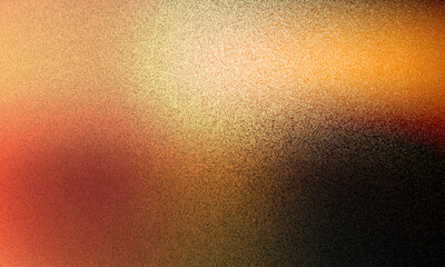 orange red dark grainy gradient background with noise texture for poster header banner