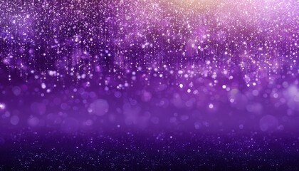 Purple glitter bokeh, abstract background