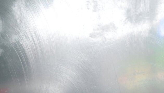 Cloudy glass with streaks