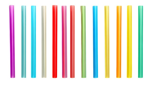 colored pencils isolated on white