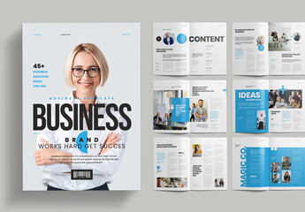 Business Magazine Layout