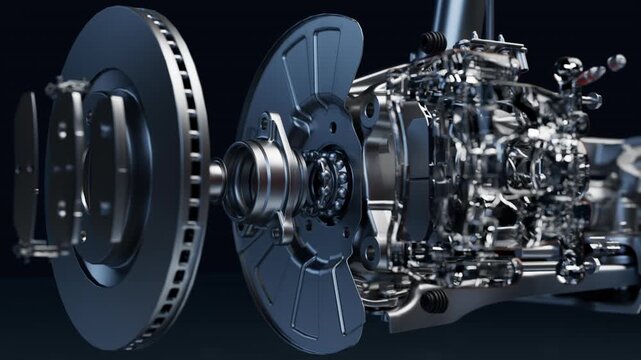 Cutting Edge Technology Automobile Disc Brake Assembly