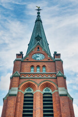 Obraz premium Lulea is a city on the east coast of northern Sweden. Seat of the municipality of Lulea and the capital of the province of Norrbotten.