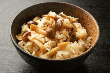 キノコの炊き込みご飯