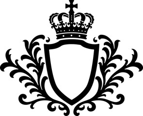 vintage frame with wings, shield, frame, vector, vintage, illustration, crown, design, heraldic, emblem, decoration, banner, arms, sign, symbol, pattern, ornament, gold, art, label, ornate, leaf, roya