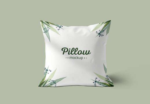 Isolated Cushion Pillow Mockup