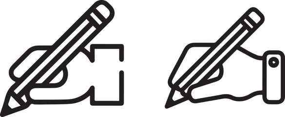 Drawing Icon Vector  Hand Sketch Symbol Illustration for Web and Mobile Design