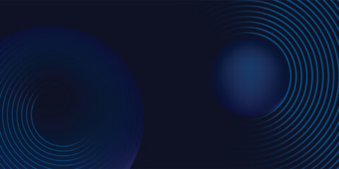 Abstract blue modern background with. Dynamic geometric shapes. Vector illustration.