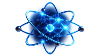 atom-science-biotechnology-blue--neon-graphic