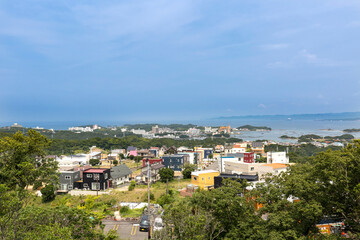 南紀白浜の別荘地と景観（和歌山県西牟婁郡白浜町堅田）