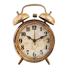 Old antique alarm clock