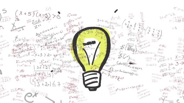 Animation of unk awareness month text