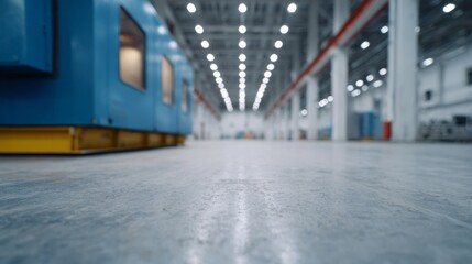 A cavernous factory floor hums with the silent alchemy of machines, echoing Industry 40 and obscure Inventors Day celebrations