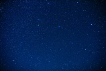 Fototapeta premium Milky way stars and constellations with a galaxy background.