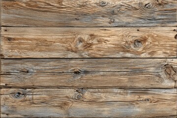Aged wood planks in horizontal rows
