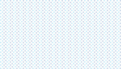 Repeating spiral pattern in shades of blue on white