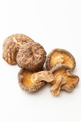 乾燥椎茸　白バック