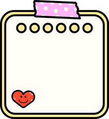 Cute Sticky Note