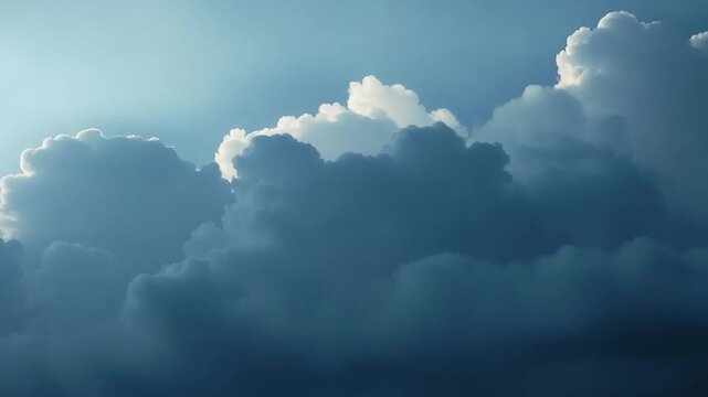 A cloud with rain falling on it
