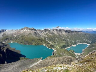 Wanderung Stauseen Mooserboden Kaprun Salzburg