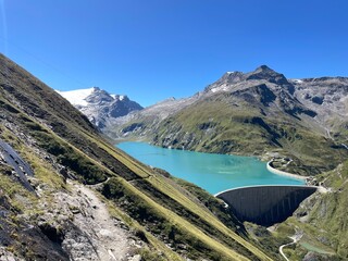 Wanderung Stauseen Mooserboden Kaprun Salzburg