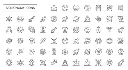Space exploration elements arranged neatly on white surface depicting cosmic themes and scientific adventure with minimalist aesthetic.