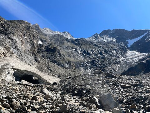Wanderung Stauseen Mooserboden Kaprun Salzburg Eish&ouml;hle