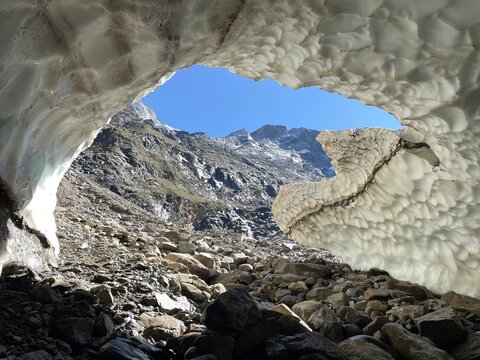 Wanderung Stauseen Mooserboden Kaprun Salzburg Eish&ouml;hle