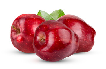 apple isolated on transparent png ( Image from camera)