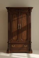 antique wooden cabinet