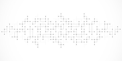 Minimalistic vector texture with linear squares pattern. Creative idea of modern design with abstract geometric background