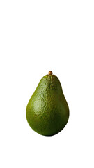 Fresh Avocado on PNG Background.