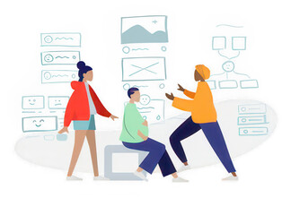 social network concept