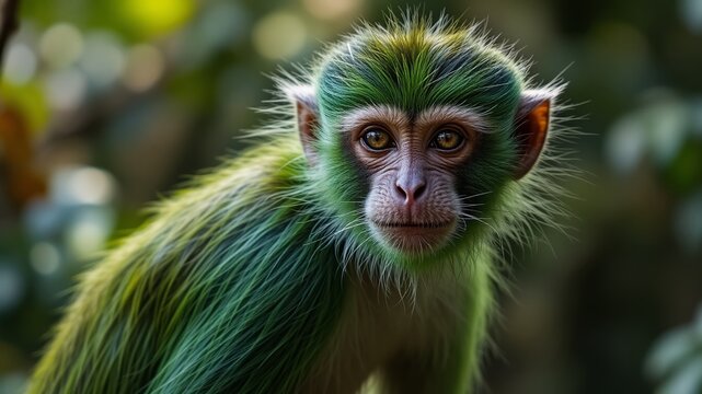 Chlorocebus aethiops - A West African Beauty