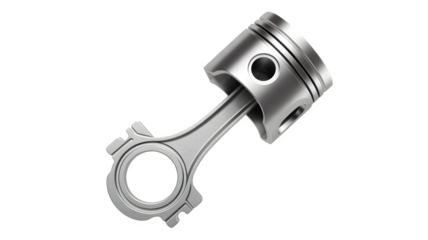 Precision-engineered piston for high-performance engines and automotive innovation, powering the future of transportation, metallic finish