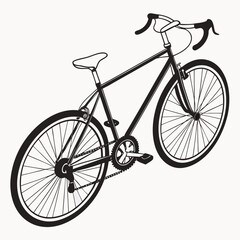Obraz premium bicycle vector illustration