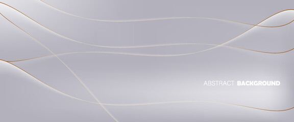 Abstract White and gold textile background.presentation,gradient mess,for product media contens.