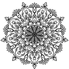 Seamless pattern floral