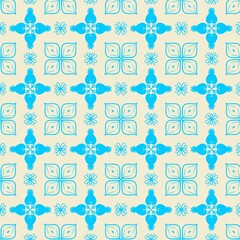 Seamless pattern floral