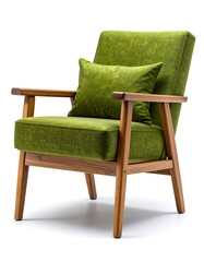 Modern upholstered arm chair