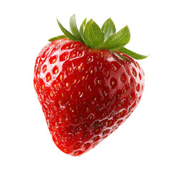Fresh Ripe Strawberry Isolated