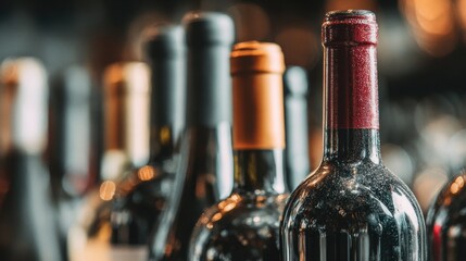 A wine collection consists of bottles preserved for enjoyment, aging, or investment, reflecting personal taste and the value of fine vintages over time.
